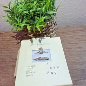 Target 14K Gold Plated Rings